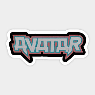 Avatar Retro Sticker